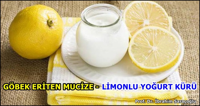 Limonlu Yoğurt Kürü Mucizesi ile Göbek Eritme